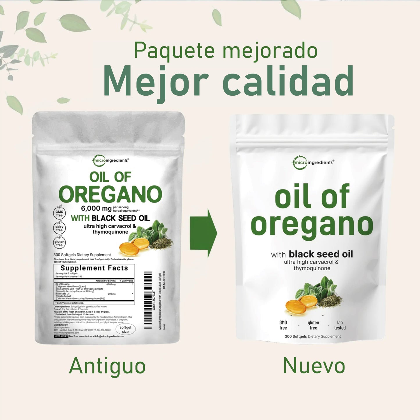 Aceite de oregano